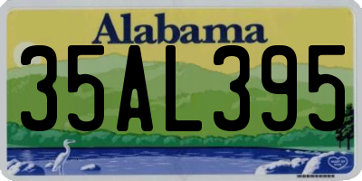 AL license plate 35AL395