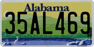 AL license plate 35AL469