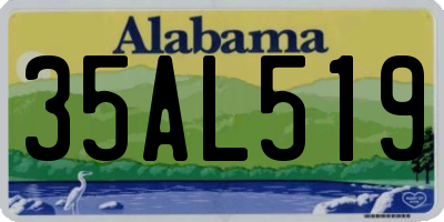 AL license plate 35AL519