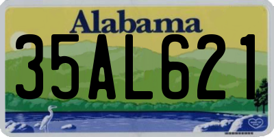 AL license plate 35AL621