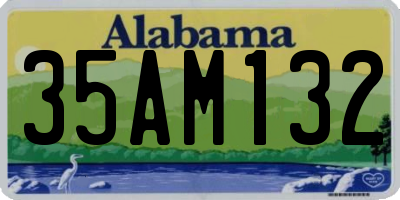 AL license plate 35AM132