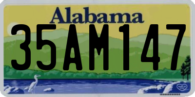 AL license plate 35AM147