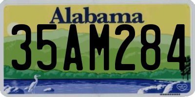 AL license plate 35AM284