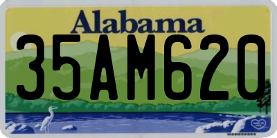 AL license plate 35AM620