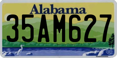 AL license plate 35AM627