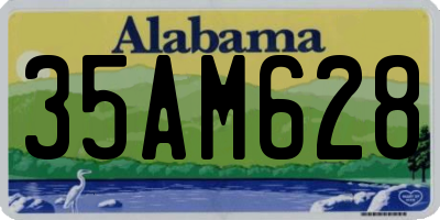 AL license plate 35AM628