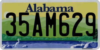 AL license plate 35AM629