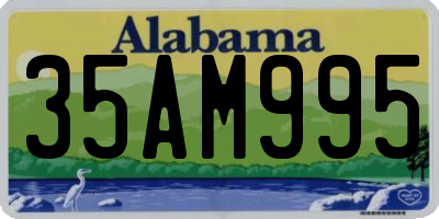AL license plate 35AM995