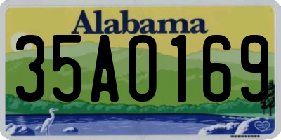 AL license plate 35AO169