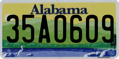 AL license plate 35AO609