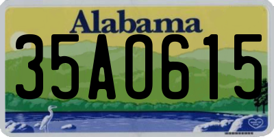 AL license plate 35AO615