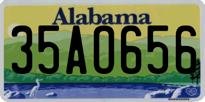 AL license plate 35AO656
