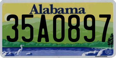 AL license plate 35AO897
