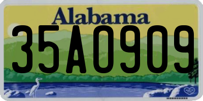 AL license plate 35AO909