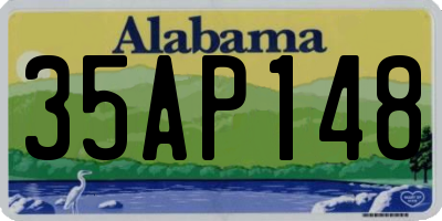 AL license plate 35AP148