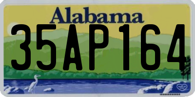 AL license plate 35AP164
