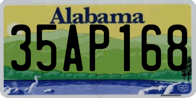 AL license plate 35AP168