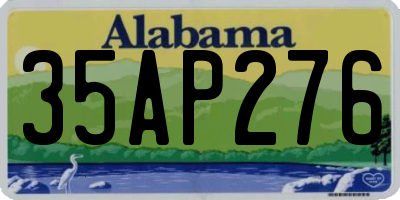AL license plate 35AP276