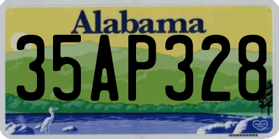 AL license plate 35AP328