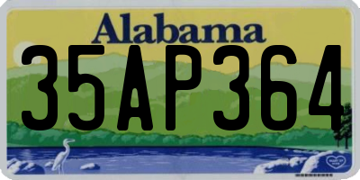 AL license plate 35AP364