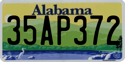AL license plate 35AP372