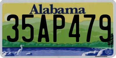 AL license plate 35AP479