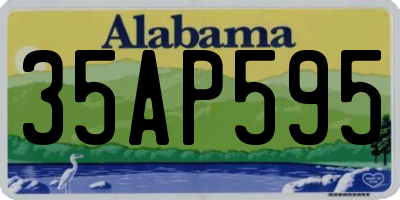 AL license plate 35AP595