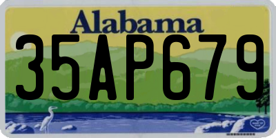 AL license plate 35AP679