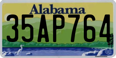 AL license plate 35AP764
