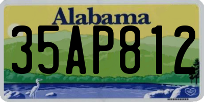 AL license plate 35AP812