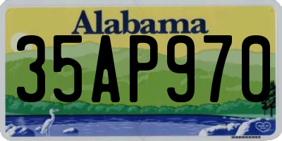AL license plate 35AP970