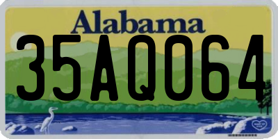 AL license plate 35AQ064