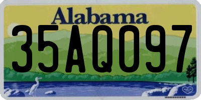 AL license plate 35AQ097