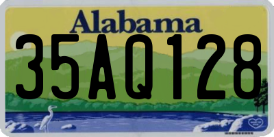AL license plate 35AQ128