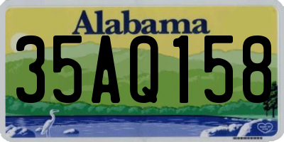 AL license plate 35AQ158