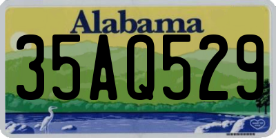 AL license plate 35AQ529