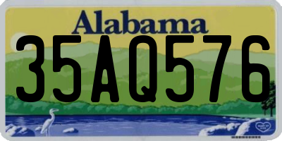 AL license plate 35AQ576