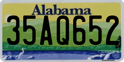 AL license plate 35AQ652