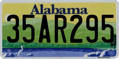 AL license plate 35AR295