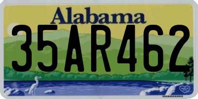 AL license plate 35AR462