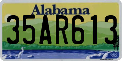 AL license plate 35AR613