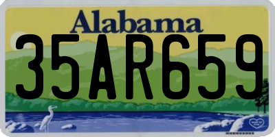 AL license plate 35AR659