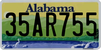 AL license plate 35AR755