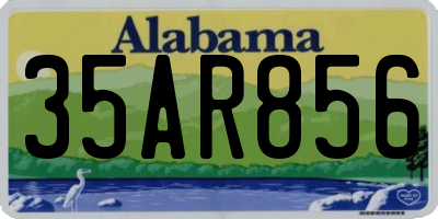 AL license plate 35AR856