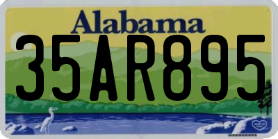AL license plate 35AR895