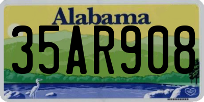 AL license plate 35AR908