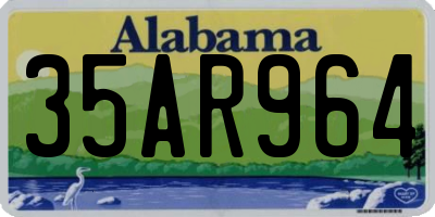 AL license plate 35AR964