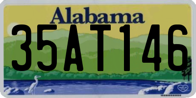 AL license plate 35AT146