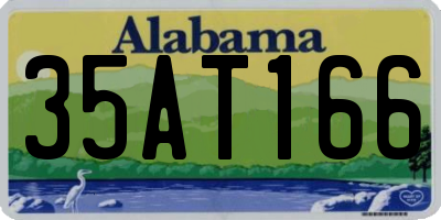 AL license plate 35AT166