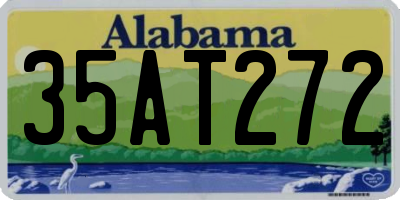 AL license plate 35AT272